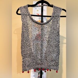 ✨ Eckhaus Latta “Silver Pine” Backdrop Tank – NWT – Size S (Read Details)